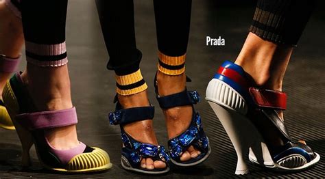 Milan Fashion Week Spring 2014 Shoes Shoerazzi Trending Shoes Prada Spring Prada Shoes