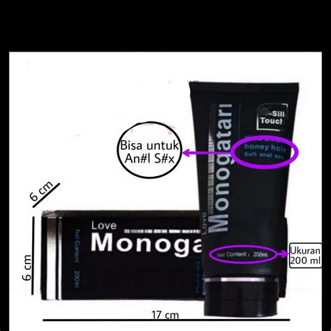 Jual MONOGATARI LUBRICANT Gel Pelumas Sex Vagina ORI IMPORT JAPAN PELICIN PELUMAS 200ML