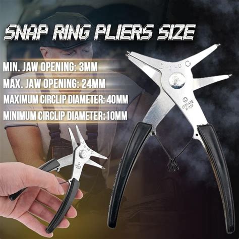 2-in-1 Snap Ring Pliers - Not sold in stores