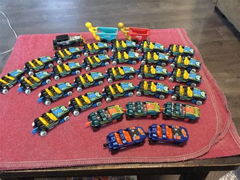 Lot Of Hot Wheels Loopster Glow Wheels