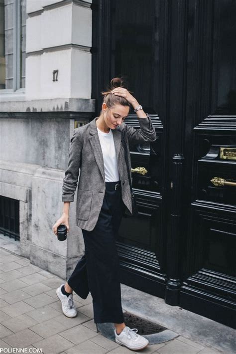 Looks Com Blazer Cinza - Blazer cinza xadrez: como aproveitar essa tendência em infinitos looks ...