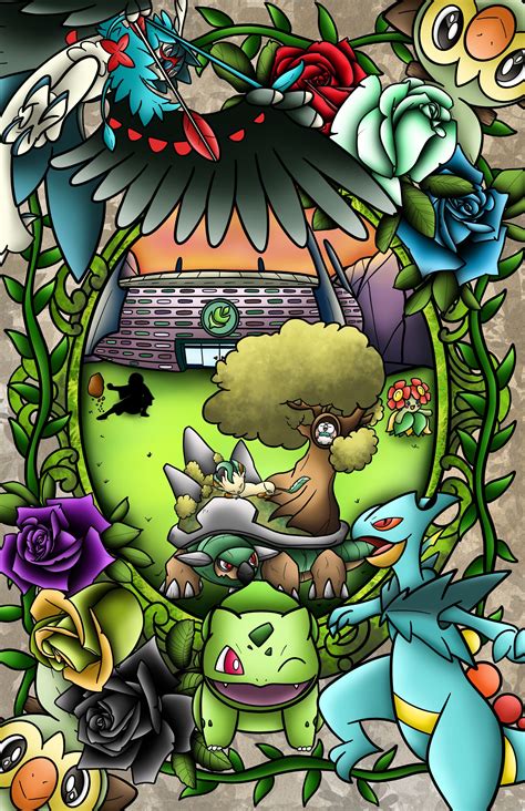 Grass Pokemon Wallpaper