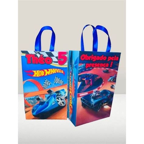 Sacolinha Personalizada Carro Hot Wheels Shopee Brasil