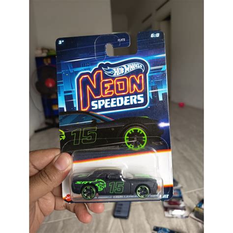 Hot Wheels Neon Speeders Dodge Challenger Stt Hellcat Shopee Malaysia