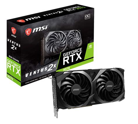 Msi Geforce Rtx 3070 Ventus 2x Oc