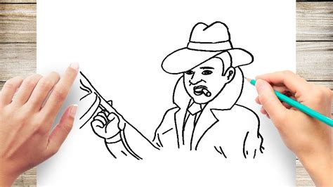 How To Draw A Gangster S