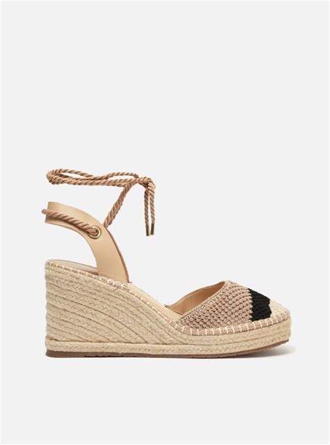 Sandália Espadrille Amarração Nude Arezzo