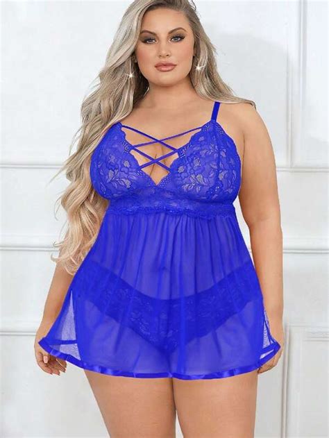 Plus Size Curve Intimates Plus Size Lingerie SHEIN USA