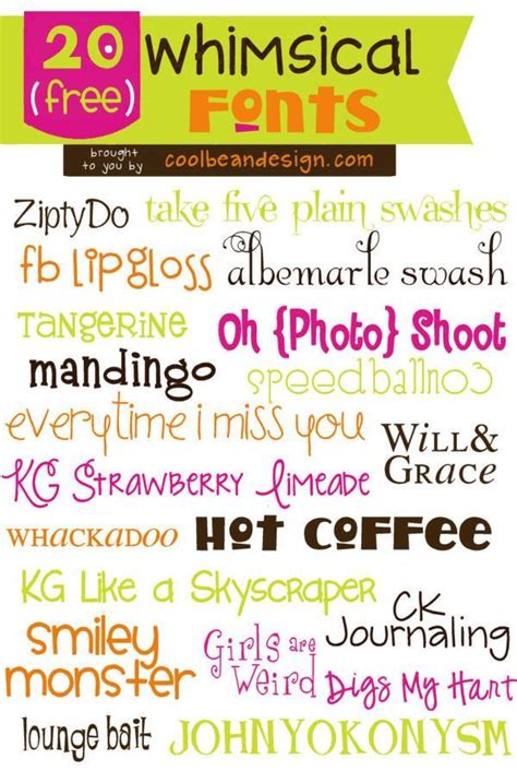 Whimsical Fonts Free Web We Also Offer A Font Free Every Week ...