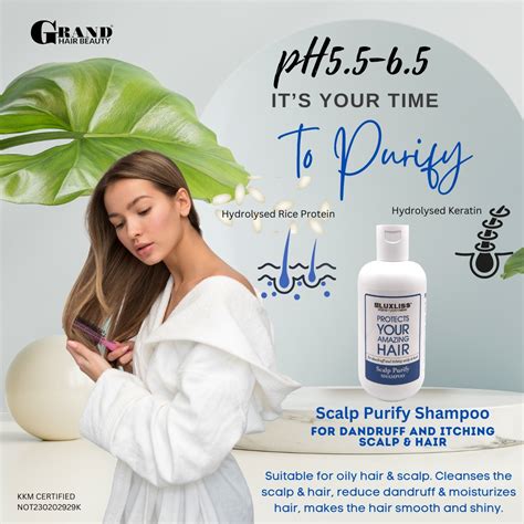 Luxliss Scalp Purify Shampoo - Grand Hair Beauty