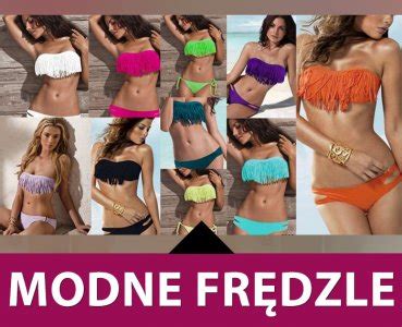 Bikini Str J K Pielowy Fr Dzle R Ne Kolory M