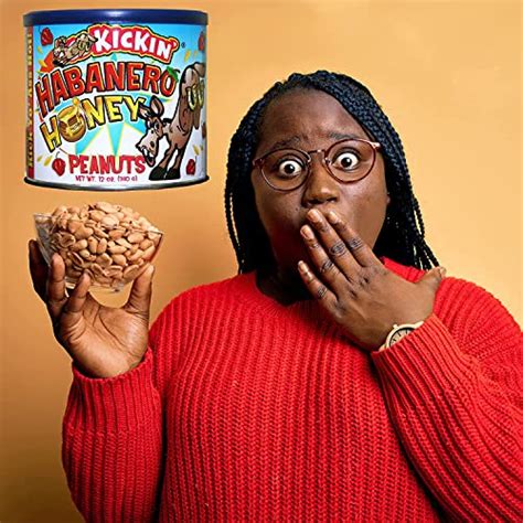 Kickin Habanero Honey Spicy Hot Peanuts Oz Ultimate Spicy Gourmet Gift Peanuts Try If
