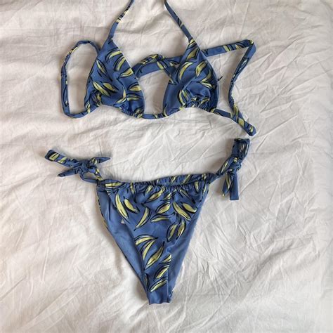 Nasty Gal Bikini Set Top UK8 Bottoms UK10 Depop