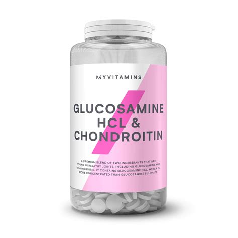 Myprotein Glucosamine HCL Chondroitin 120 таблеток — купить глюкозамин ...