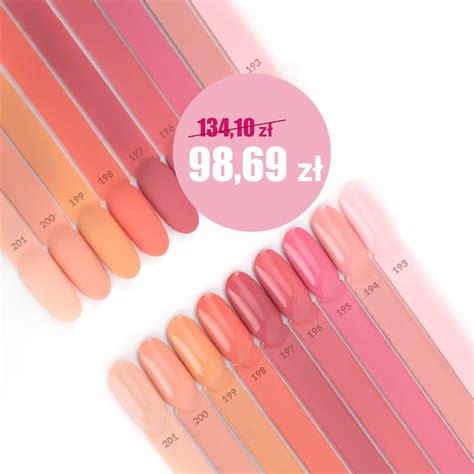 Zestaw Business Woman Allelac Lakier W Hybrydowych Kolory Nude Allepaznokcie