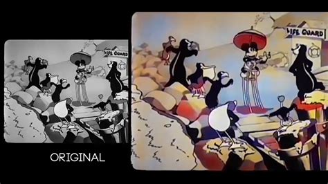 Mickey Mouse Wild Waves Colorized With Ai Youtube