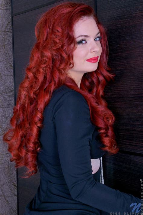 Redheaded Babe Miss Olivia Slowly Shows Her Juggs And Spreads Her Pussy CoedCherry