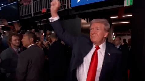 Donald Trump Makes Appearance At Rnc With Bandaged Ear