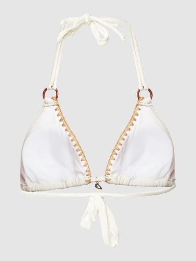 Banana Moon Bikini Oberteil Mit R Ckseitiger Schn Rung Modell Yero Santafe Offwhite Online