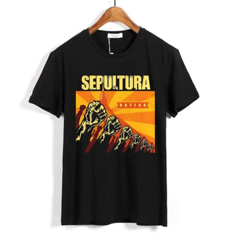 Футболка Sepultura Nation Метал Майка купить - Fandbox