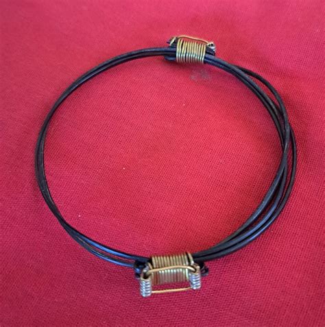 GK24 Traditional 2 Knot Gold Knot Slim Elephant Hair Bracelet – Just ...