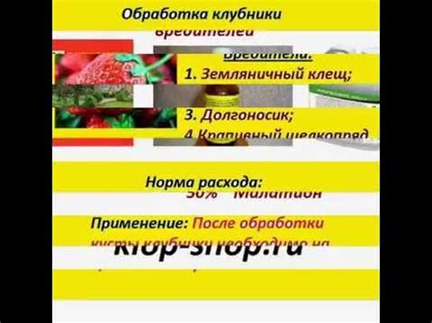 Карбофос от вредителей - YouTube