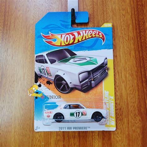 Nissan Skyline H T Gt X Hot Wheels Carrinho Miniatura Mainline Shopee Brasil