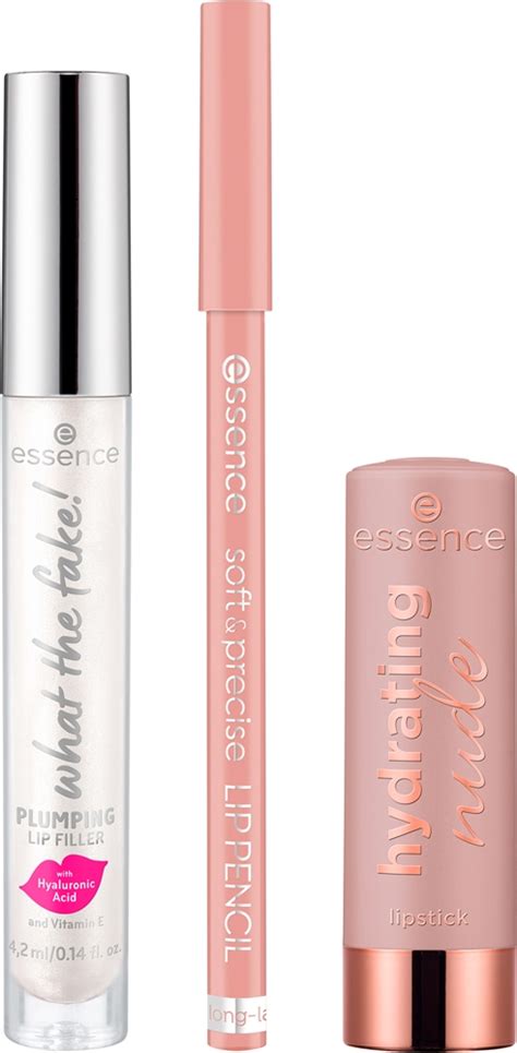 essence The Nude Lip Set подаръчен комплект за устни Romantic notino bg