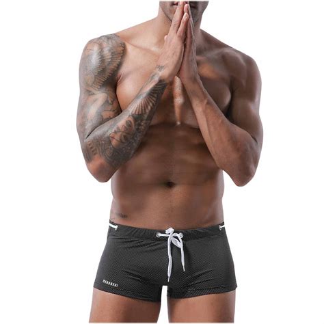 Jamicy Mens Swim Briefs Gift For Husband Men S Swimwear Swim Briefs Beach Bikini Sport Swimsuit