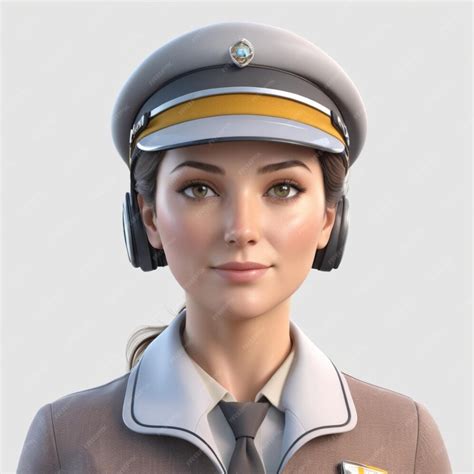 Premium Psd A Woman In A Uniform With The Number 4 On It