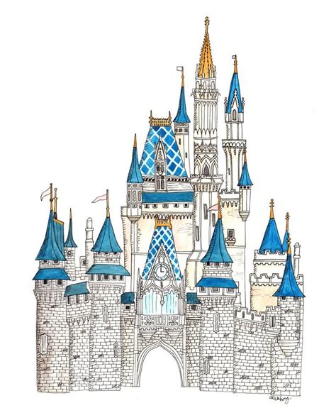 Disney Castle Art Prints | Art Design