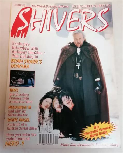Magazine Shivers Horror Magazine 5 Dracula Ticks Hellraiser 3 Clive