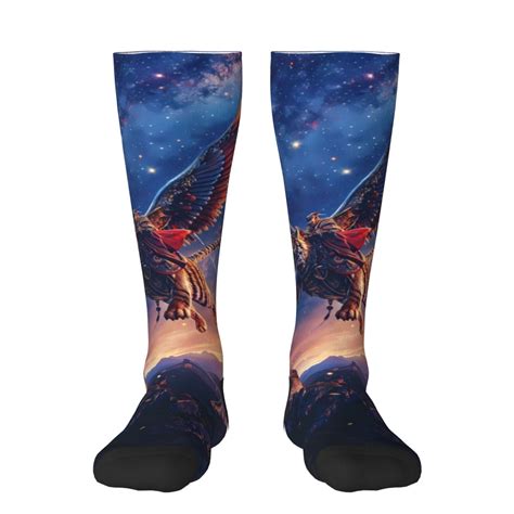 Logiee Starry Sky Flying Tiger Print Gift Stocking Stuffers,Adult