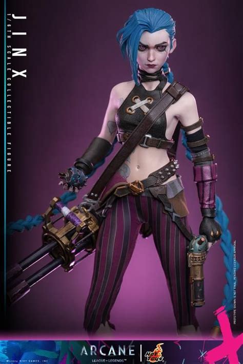 PRE ORDER Hot Toys Arcane League Of Legends Jinx 1 6th Scale Collectible Figure
