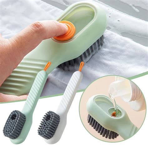 Brosse à Chaussures Multifonctionnelle avec Accents Doux Nettoyant