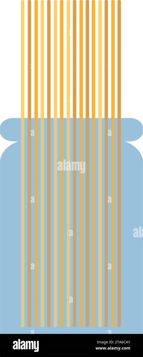 spaghetti pack illustration stock vector image art alamy