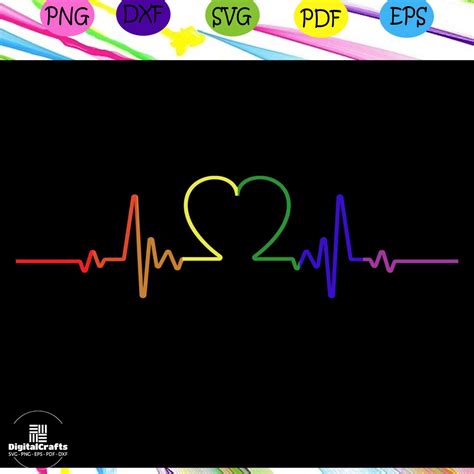 Heart Lgbt Svg Lesbian Gift Lgbt Shirt Lgbt Pride Gay Prid Inspire Uplift