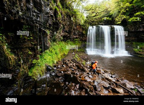 Sgwd yr Eira, Waterfall Country, Brecon Beacons National Park, POWYS