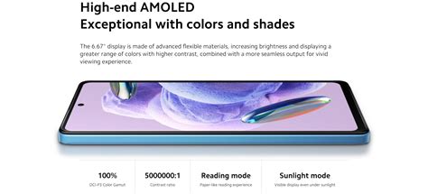 Xiaomi Redmi Note 12 Pro+ 5G Smartphone, 6.7" FHD+ Flow AMOLED Display ...