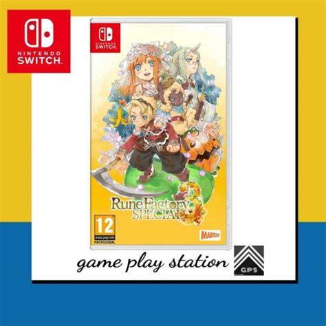 Nintendo Switch Rune Factory 3 Special English Zone 1 Standard Zone