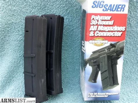 Armslist For Sale Sig Sauer 556 Polymer Ar Magazines 2 X 30rd