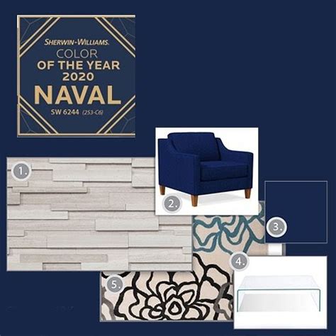 Sherwin Williams Color Of The Year 2020 Naval Looks Great With