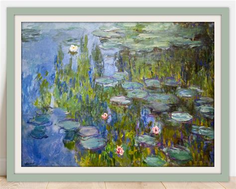 Магия чёрных кувшинок: картина Моне, в которой словно оживают цветы ...