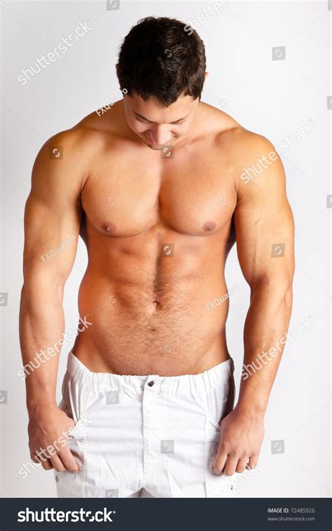 Photo Naked Athlete Strong Body Stock Photo Shutterstock