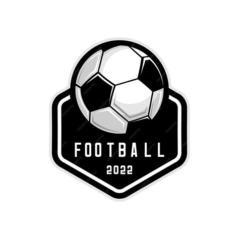 premium vector vektor ilustrasi logo klub sepak bola vektor bola