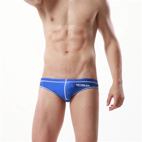 Seobean Classic Swim Bikini For Men Swimming Briefs Beach Sexy Bikini Shorts Sungas Trunks Png