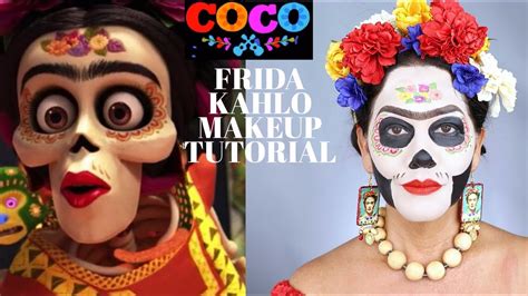 Arriba Imagen Maquillaje De Catrina Frida Kahlo Coco Viaterra Mx