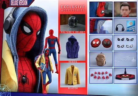 Homem Aranha De Volta Ao Lar Hot Toys Divulga Imagens De Cole O Cinema Rapadura