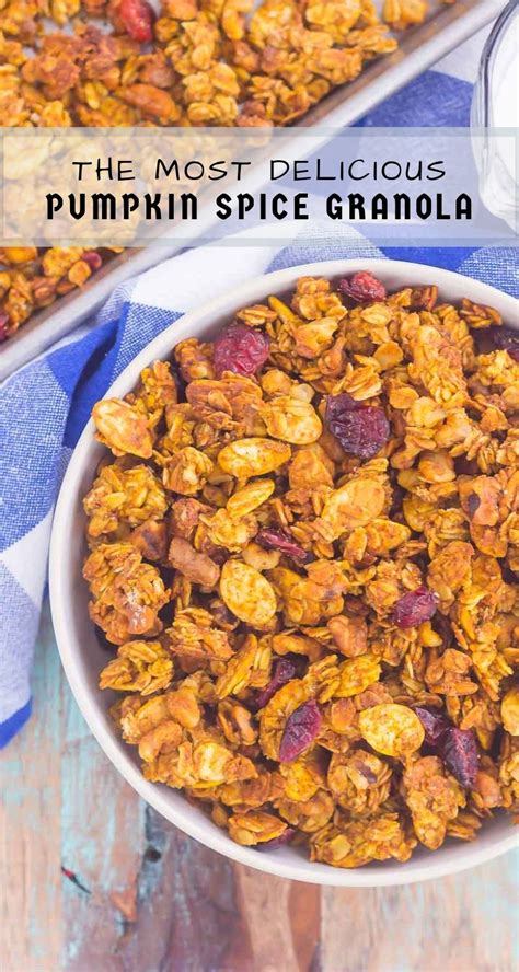 Pumpkin Spice Granola - Pumpkin 'N Spice