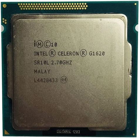 Amazon.com: Intel Celeron G1620 CPU Used 2-Core 2-Thread Desktop ...